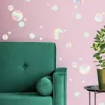 RoomMates Holographic Circle Peel & Stick Wall Decals