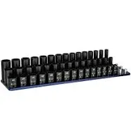 Capri Tools 45-Piece Metric 3/8-in Drive Set 6-point Impact Socket Set