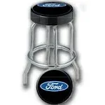 Plasticolor Blue Ford Logo Garage Stool