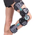 Hinged ROM Post Op Knee Brace for ACL, MCL, PCL, Injury Stabilizer After Surgery