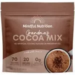 Mindful Nutrition Grandmas Organic Hot Chocolate Mix (Original)