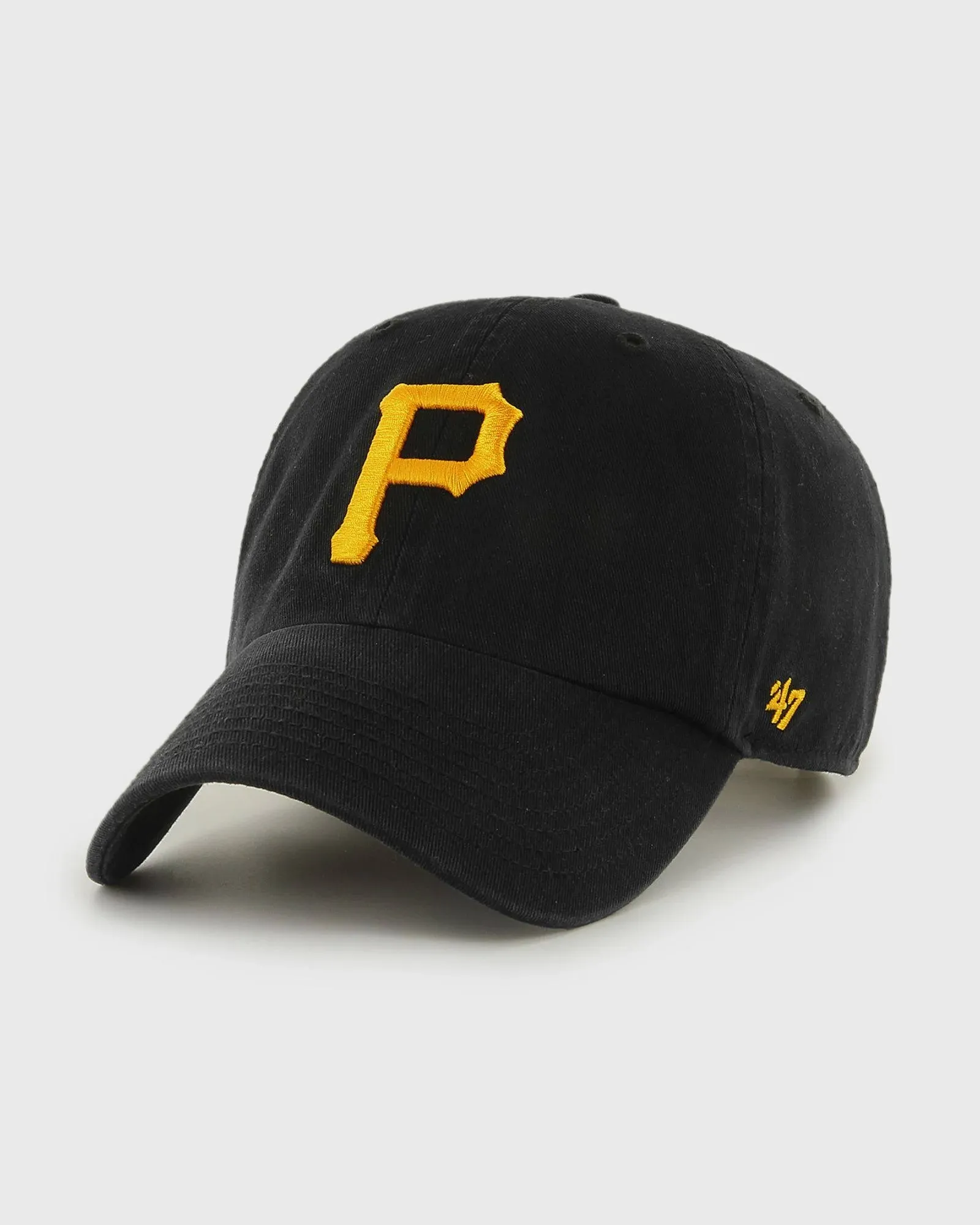 Pittsburgh Pirates '47 Brand Black Clean Up Adjustable Hat