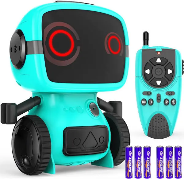 Dandist Robot Toys - Kids Toys RC Robots, Remote Control Toy with Jade Green