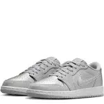 Air Jordan 1 Low OG Silver Big Kids' Shoes