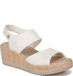 BZees Women's Reveal Wedge Slingback Sandal