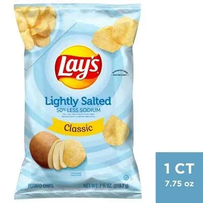 Lay's Classic Lightly Salted Potato Chips