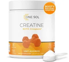 One Sol Creatine for Women Booty Gain, All Natural Women&#039;s Powder... 