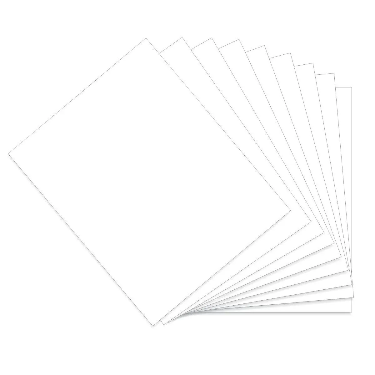 Plasticard Variety Pack (9) - - 8x10inch Styrene Sheets for Model Building and Crafting