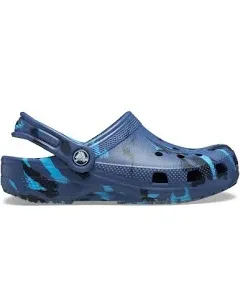 Crocs Kids' Classic Marbled Tie-Dye Clog