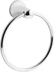 Kohler K-21955 Tempered 6-7/8" Wall Mounted Towel Ring Polished Chrome