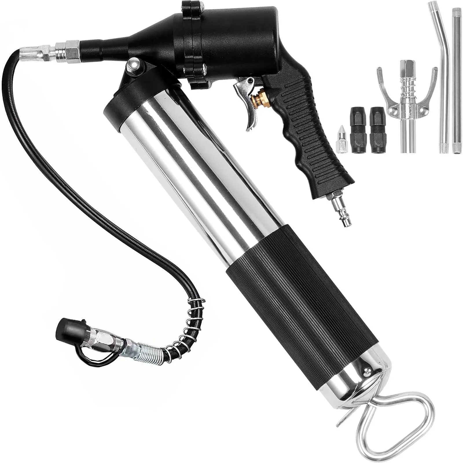 VEVOR Grease Gun, 6000PSI Air Operated Heavy Duty Pneumatic... 