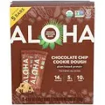 Aloha Organic Chocolate Chip Cookie Dough Protein Bars (5 ct)