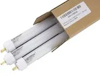 Lightwise LWL7W40-F13T5 21" Direct Replacement Led Tube, 7-Watt, White, 4000K, Retrofit 13W T5 Fluorescent Tube of your Uncder-Cabinet Lights 50% Energy Saving, Replace Directly Set of 3