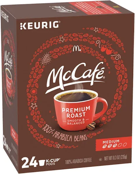 Mccafe K-Cup Premium Roast Coffee