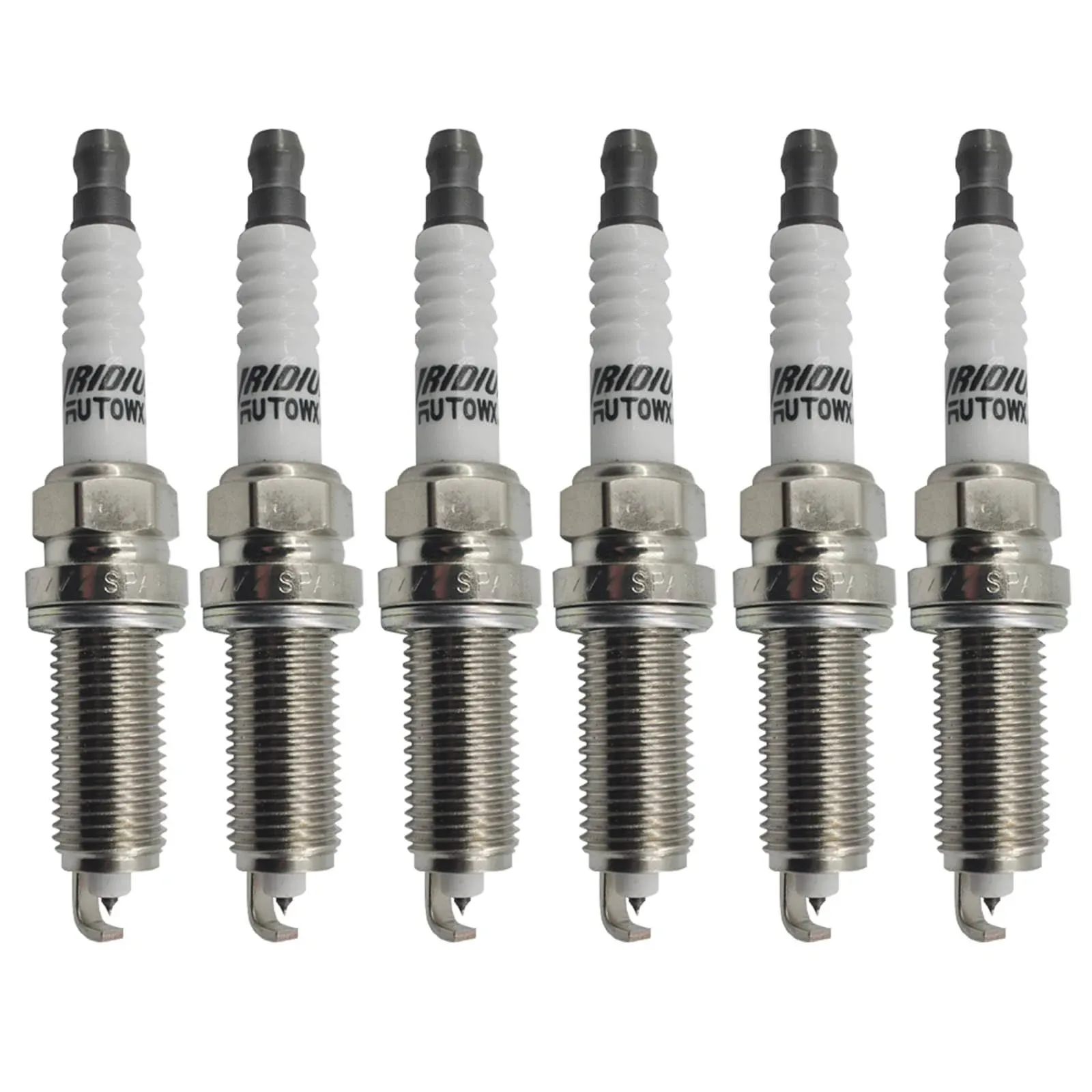 Iridium Spark Plugs Replace LKAR7BIX-11S 93501, 6 Pack