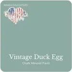 Vintage Duck Egg Chalk Mineral Paint (16 oz)