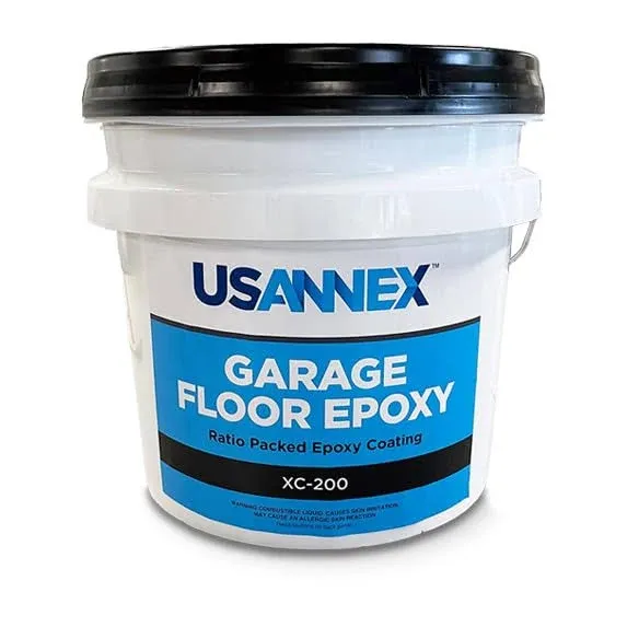 Garage Floor Epoxy - 100% Epoxy Resins - Heavy Duty Floor Coating, Floor Sealer - Ideal for Garage Floor (Dark Gray)