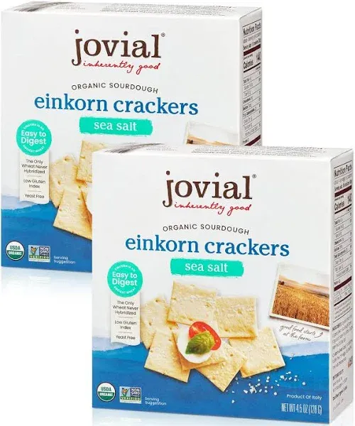 Jovial Organic Sourdough Einkorn Crackers