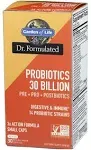 Garden Of Life Dr. Formulated Probiotic Strains, 30 Billion, Mini Vegetarian Capsules - 30 capsules