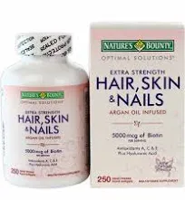 Nature's Bounty Hair Skin & Nails Softgels (250 ct)