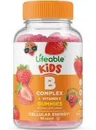 B Complex Gummies with Vitamin C for Kids