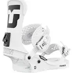 Union Force Classic Snowboard Bindings - Team White L