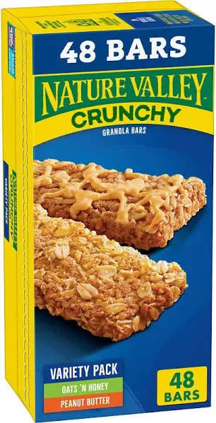 Nature Valley Crunchy Granola Bars Peanut Butter 149 oz 18 ct 36 Bars