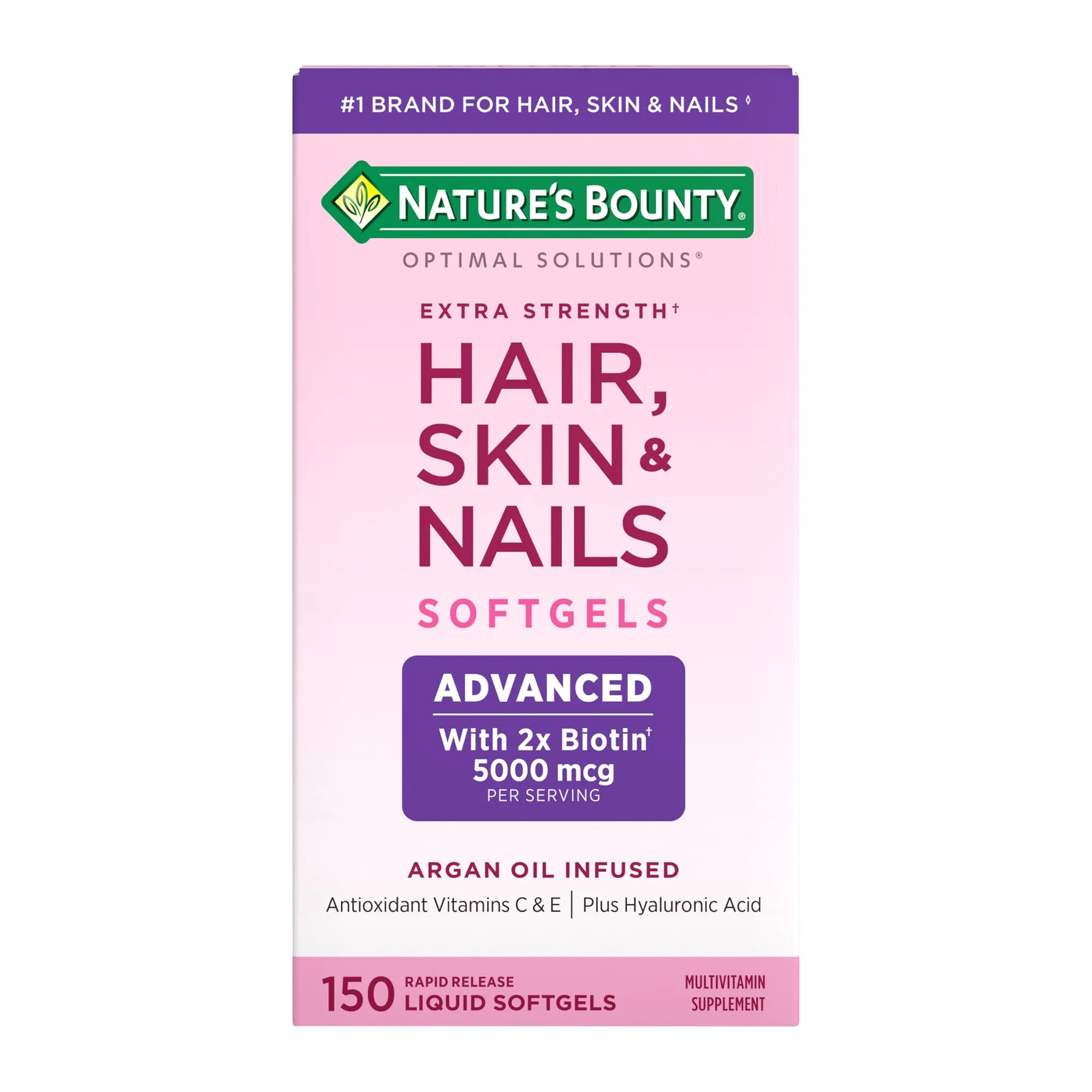 Nature's Bounty Hair Skin & Nails Softgels (250 ct)