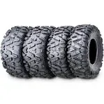 ROADGUIDER Set 4 ATV UTV Mud Tires 26x9-12 Front & 26x12-12 Rear 6PR...