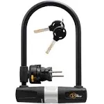 Bike U Lock - Via Velo Bike Lock Heavy Duty Bicycle U Lock |14mm U Shackle wi...