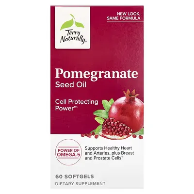 Terry Naturally - Pomegranate Seed Oil 60 Softgels