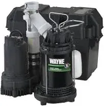 Wayne WSS30Vn - 1/2 HP Submersible Sump Pump System Battery Not Included