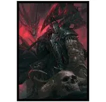 Fantasy North - Er'Gon Skol - Dragon Knight (Kaverax) - 100 Smooth Matte TCG Trading Card Sleeves - Fits Magic MtG Commander Pokemon and Other Card