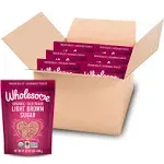 Wholesome Sweeteners Organic Light Brown Sugar 24 Oz Pouch