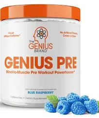 The Genius Brand Genius Pre Workout Caffeine-Free