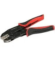 Toprema Crimping Tool for Heat Shrink Connectors Ratcheting Wire Crimper Ratchet Terminal Plier Hand Crimp Tool