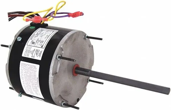 CENTURY DB6502V1 Motor,1/10,1/1<wbr/>5,1/20,1/25 HP,208-230V 4UU19