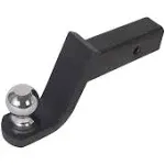 Blackout 6,000 lbs Capacity Ball Mount, 2 inch Ball - 4 inch Drop - BSDH0011