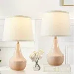 Table Lamp Set of 2, Ceramic Table Lamp Classic Beside Lamps Nightstand Lamp