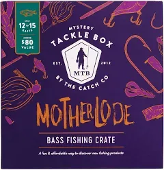 Mystery Tackle Bass Motherlode Fishing Decal Box - 15-10-RTL-10024BM