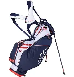 Sun Mountain 2024 4.5 LS 14-Way Divided Golf Stand Carry Bag - WHITE / BLACK