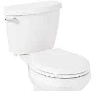 Signature Hardware SHTSEZ100WH 447327 Bradenton Round Closed-Front Toilet White 