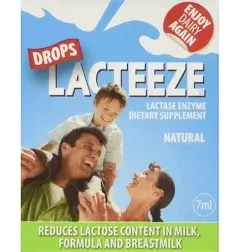 Gelda Scientific Lacteeze Drops 7 Ml Liquid Enzyme