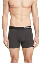 Tommy John Men’s Trunk 4" Underwear - Cool Cotton Boxers with Supportive Contour Pouch - Cool, Dry Pima Cotton Blend