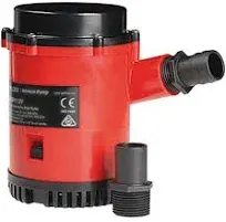 JOHNSON PUMP 2200 GPH BILGE  PUMP 1-1/8&#034; HOSE 12V