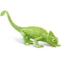 Safari Ltd. Incredible Creatures Veiled Chameleon Baby Toy Green/Yellow