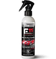 TopCoat F11 Polish & Sealer for Cars, Motorcycles, RVs and More – Water-Based Alternative to Ceramic Car Wax - 16 oz F11 Top Coat Spray Bottle