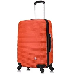 InUSA Royal Lightweight Hardside Spinner Luggage (24"/Orange)