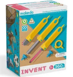 Makedo Invent Upcycled Cardboard Construction Toolkit