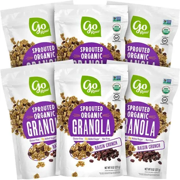 Go Raw  Organic Sprouted Coco Crunch Granola   8 Oz